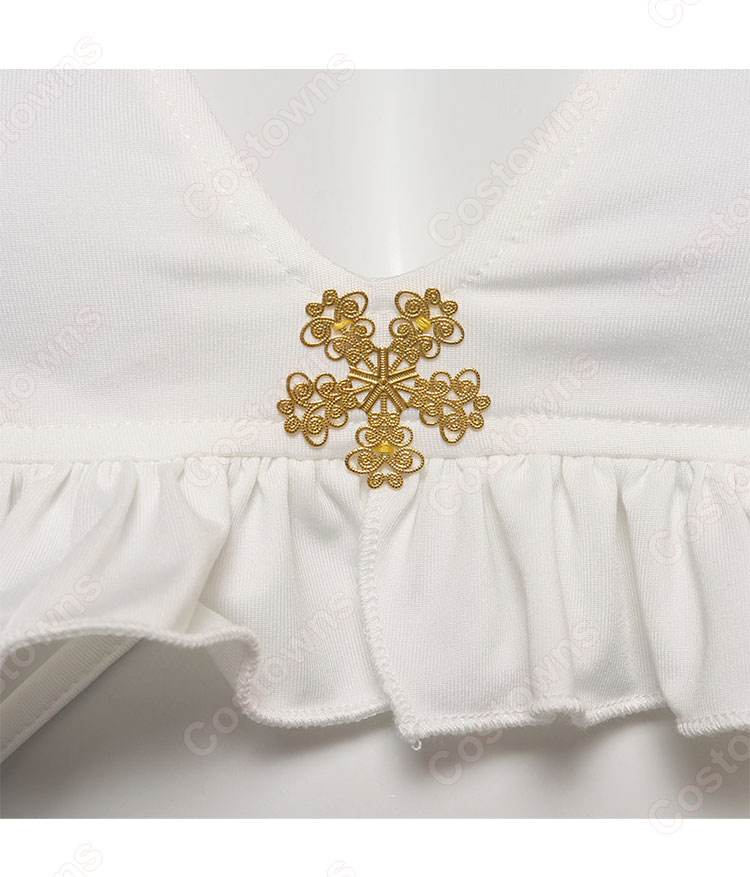 オーバーロード アルベド 水着Ver コスプレ衣装-5