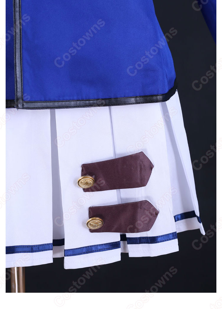 アイカツ! 霧矢あおい 紫吹蘭 星宮いちご 有栖川 おとめ 藤堂ユリカ 北大路さくら 一ノ瀬かえで 大空あかり コスプレ衣装 スターライト学園 制服  - Costowns