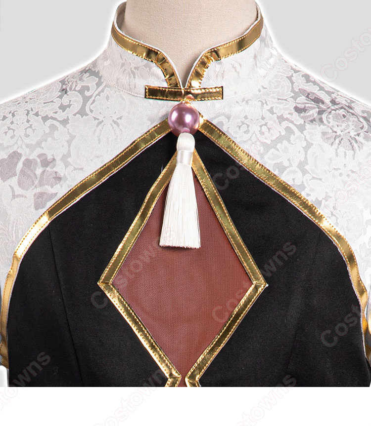 Re:ゼロから始める異世界生活 エミリア 優雅美人 コスプレ衣装 チャイナドレス-4