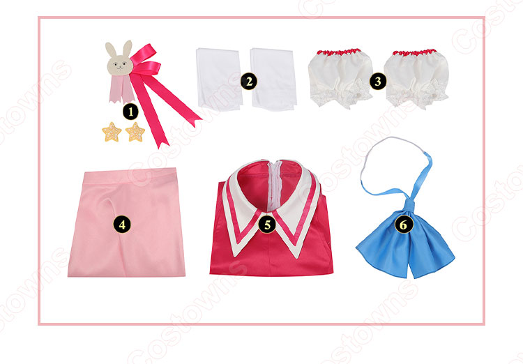 星野アイ　推しの子　B小町　コスプレ　仮装　3着セット 推しの子】 B小町 星野アイ 演出服 コスプレ衣装 - Costowns