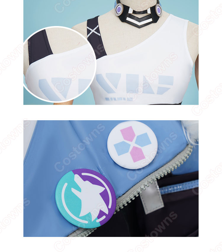 崩壊:スターレイル 銀狼 コスプレ衣装-8