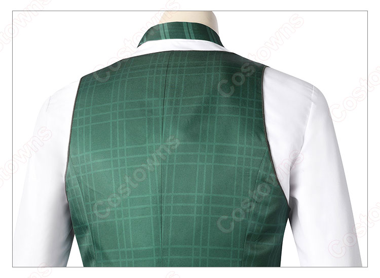 ホグワーツ・レガシー スリザリン 男子生徒 制服 コスプレ衣装 ホグワーツ魔法魔術学校のローブ-10