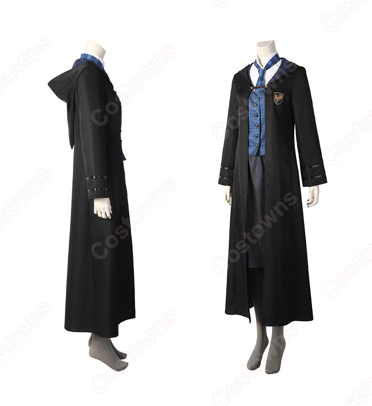 ホグワーツ・レガシー レイブンクロー 女子生徒 制服 コスプレ衣装 ホグワーツ魔法魔術学校のローブ-2