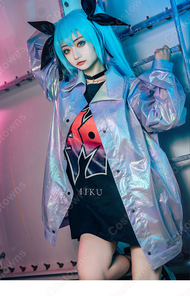 初音ミク ストリートファッション風 コスプレ衣装 - Costowns