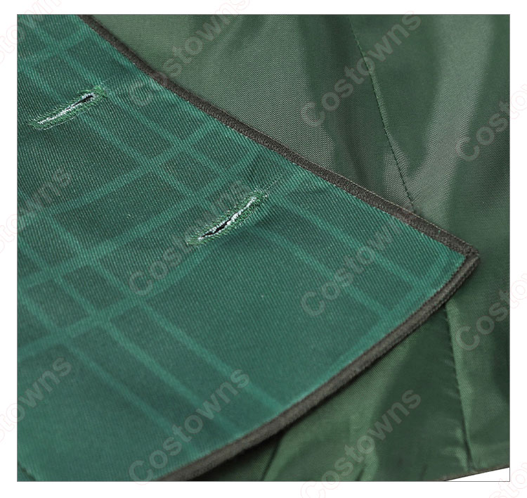 ホグワーツ・レガシー スリザリン 男子生徒 制服 コスプレ衣装 ホグワーツ魔法魔術学校のローブ-11