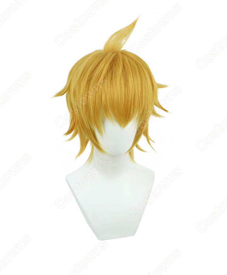 モブサイコ100 花沢輝気 コスプレウィッグ-2