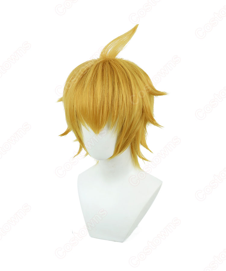 モブサイコ100 花沢輝気 コスプレウィッグ-3