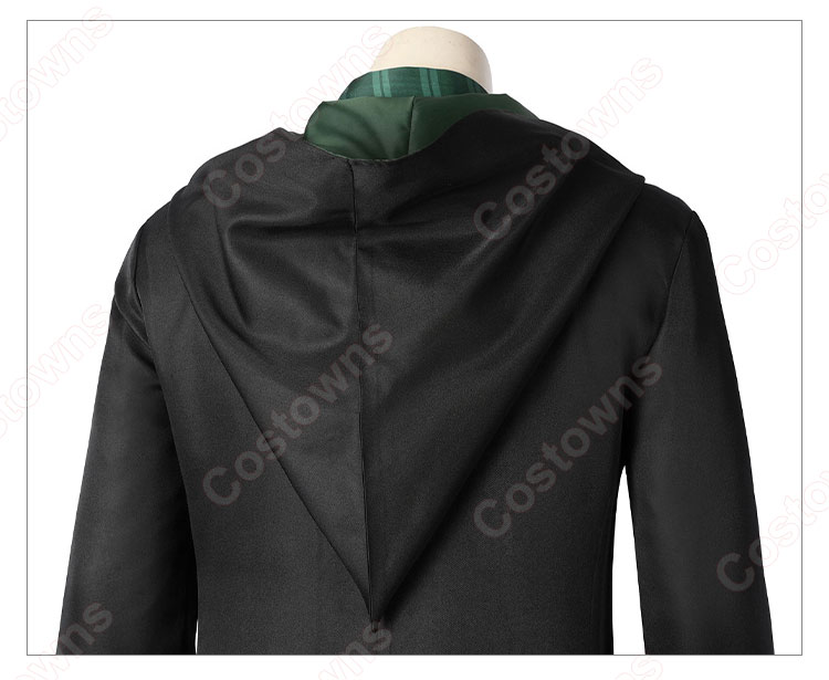 ホグワーツ・レガシー スリザリン 男子生徒 制服 コスプレ衣装 ホグワーツ魔法魔術学校のローブ-5