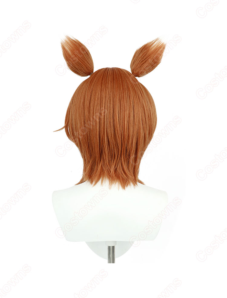 ウマ娘 プリティーダービー ヤエノムテキ コスプレウィッグ-3