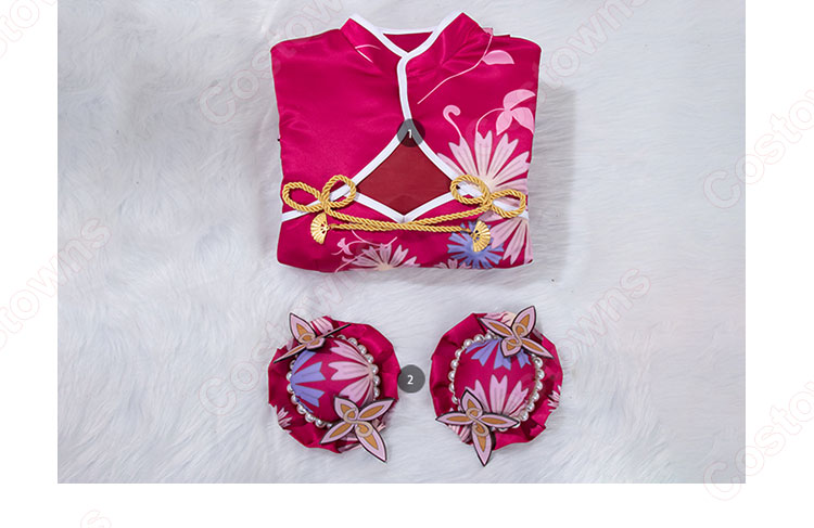 【推しの子】 星野ルビー チャイナ服ver. コスプレ衣装-6