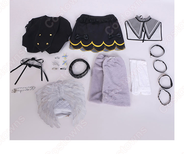 VTuber にじさんじ 天宮こころ コスプレ衣装-13