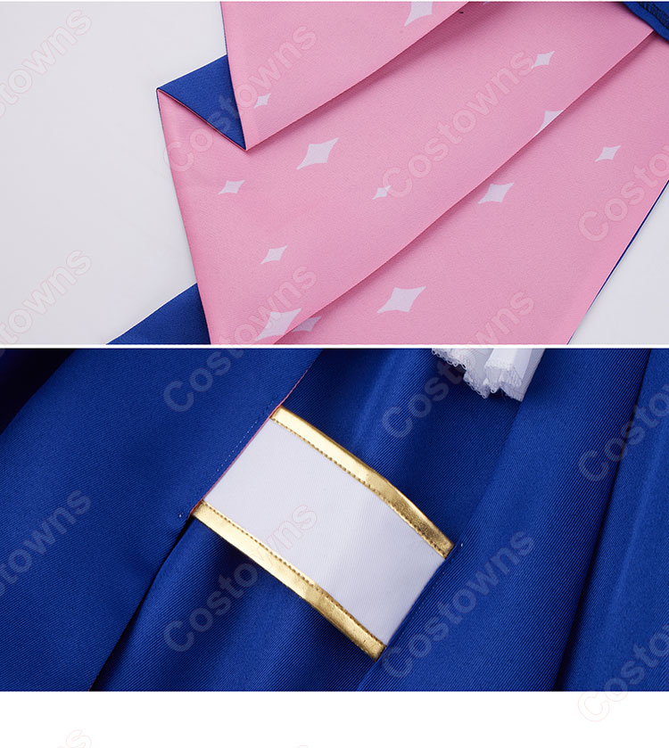 VTuber ホロライブ 桃鈴ねね ブライト衣装 コスプレ衣装-7