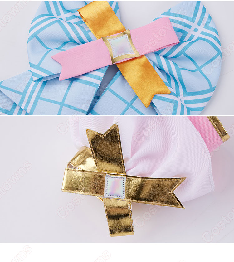 VTuber ホロライブ 桃鈴ねね ブライト衣装 コスプレ衣装-8