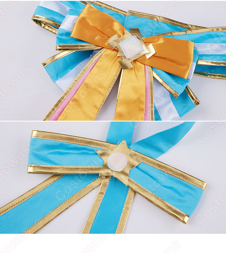 VTuber ホロライブ 桃鈴ねね ブライト衣装 コスプレ衣装-9