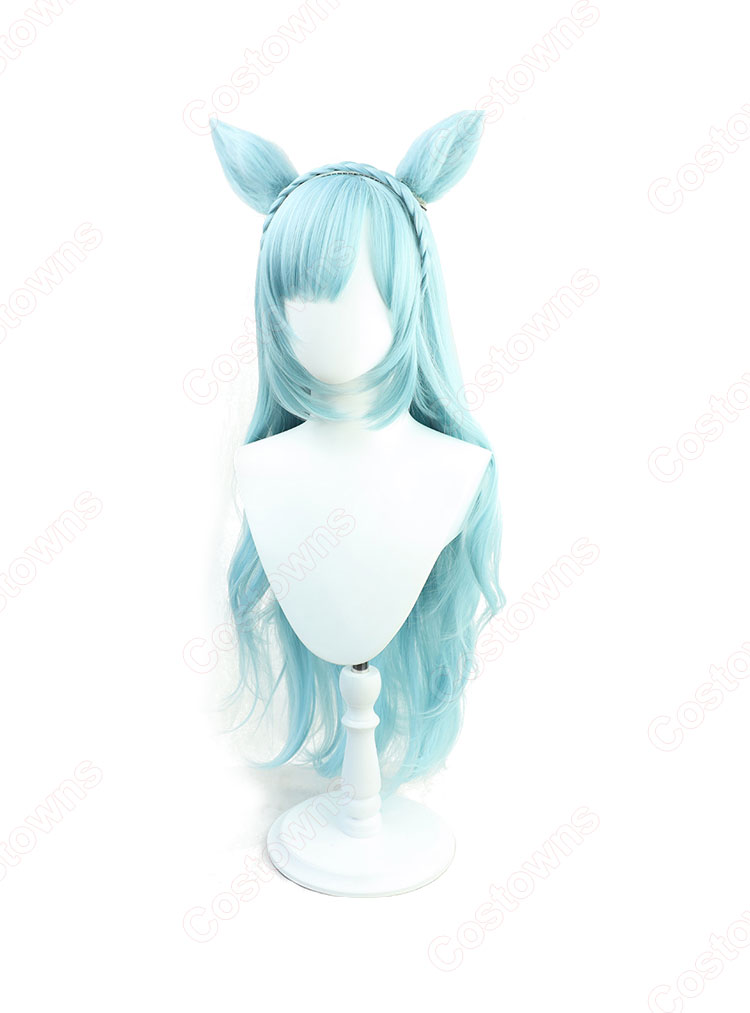 ウマ娘 プリティーダービー メジロアルダン コスプレウィッグ