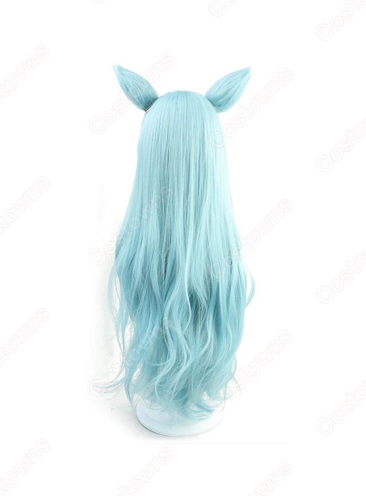 ウマ娘 プリティーダービー メジロアルダン コスプレウィッグ-4