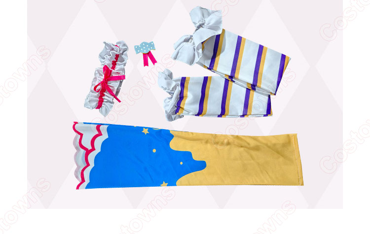 プロセカ 鳳えむ 草薙寧々 鏡音リン コスプレ衣装 『プロジェクトセカイ カラフルステージ！ feat. 初音ミク』 夢もリアルも！まぜまぜポッピンガチャ cosplay 仮装 変装-8