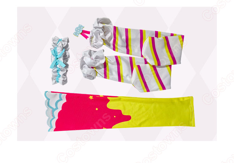 プロセカ 鳳えむ 草薙寧々 鏡音リン コスプレ衣装 『プロジェクトセカイ カラフルステージ！ feat. 初音ミク』 夢もリアルも！まぜまぜポッピンガチャ cosplay 仮装 変装-4