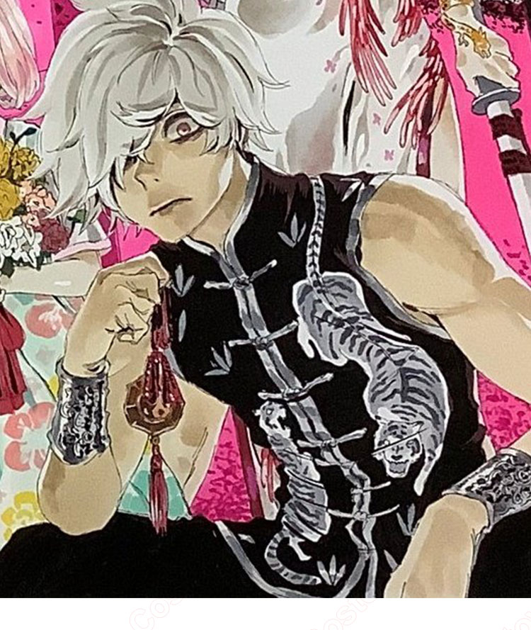 地獄楽 画眉丸 コスプレ衣装 チャイナ服-1