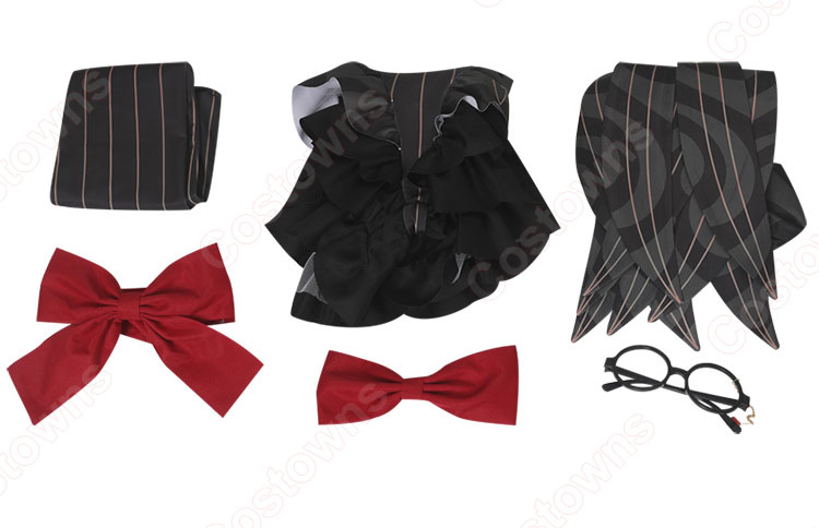ベヨネッタ オリジンズ: セレッサと迷子の悪魔 魔女見習いの少女 セレッサ コスプレ衣装-9