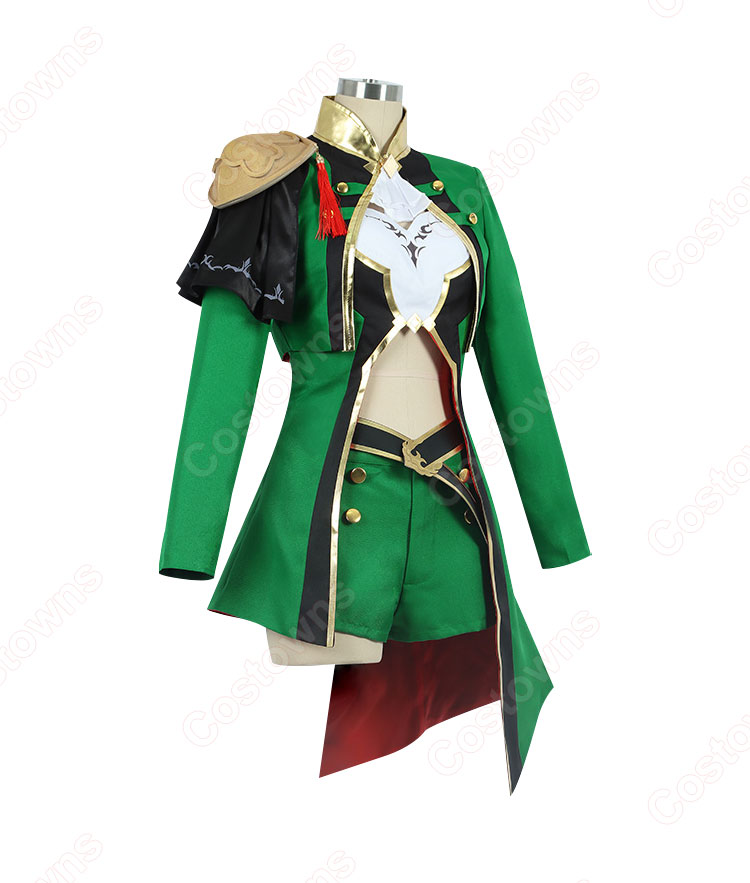 ウマ娘 プリティーダービー シンボリクリスエス 勝負服 コスプレ衣装-2