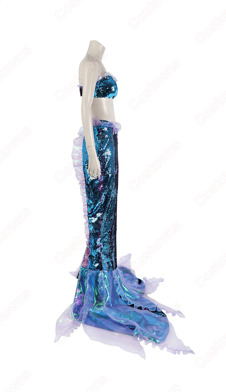 2023年 実写 映画 リトル・マーメイド アリエル コスプレ衣装-4