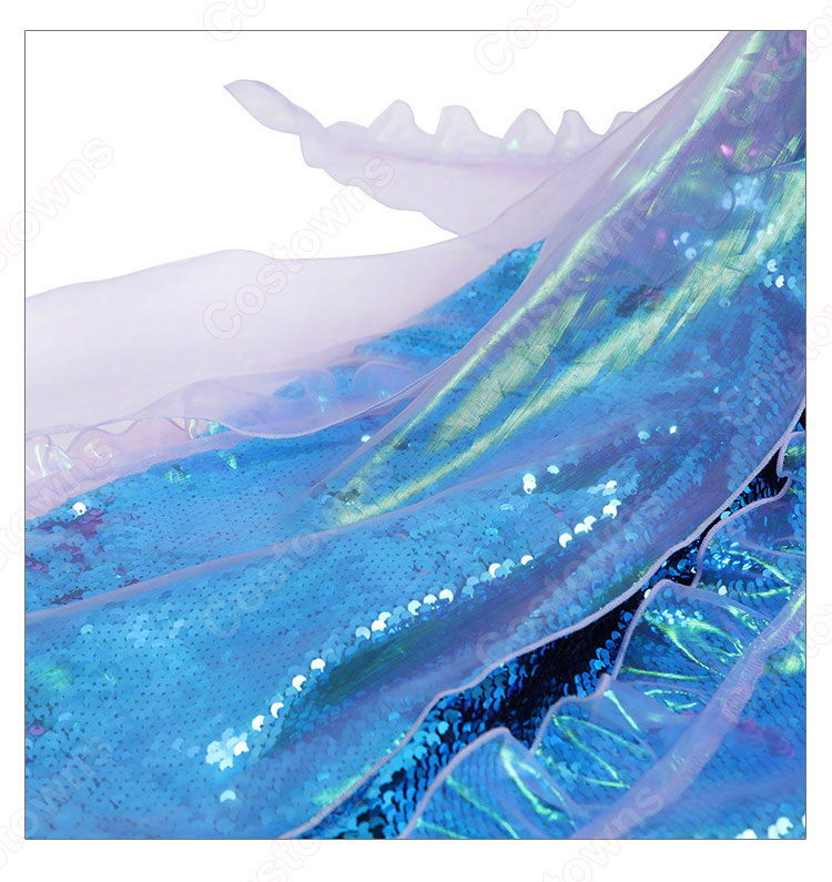 2023年 実写 映画 リトル・マーメイド アリエル コスプレ衣装-12