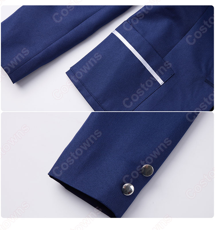 ブルーアーカイブ(ブルアカ) 砂狼シロコ コスプレ 衣装 制服-6