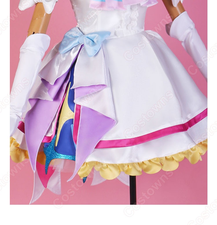 ひろがるスカイ!プリキュア 虹ヶ丘ましろ キュアプリズム コスプレ衣装-9