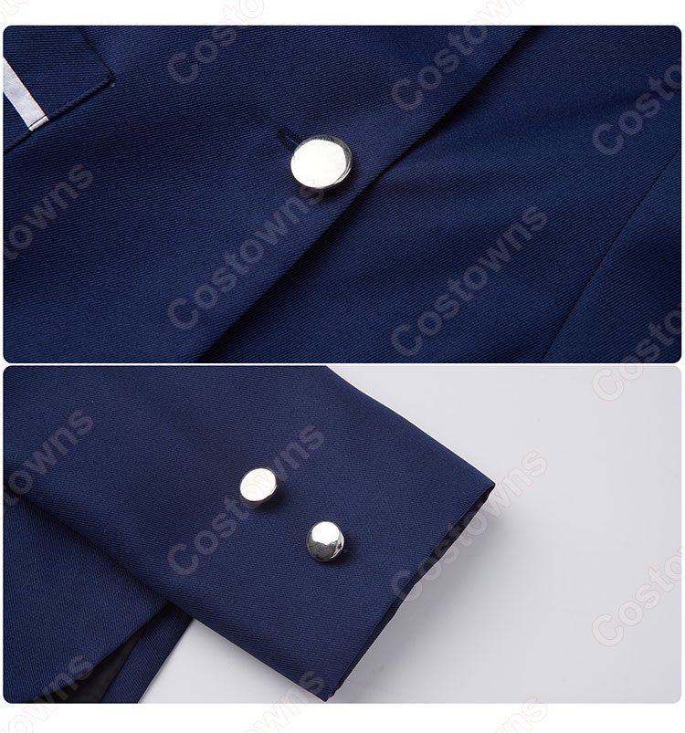 ブルーアーカイブ(ブルアカ) 黒見セリカ コスプレ 衣装 制服-6