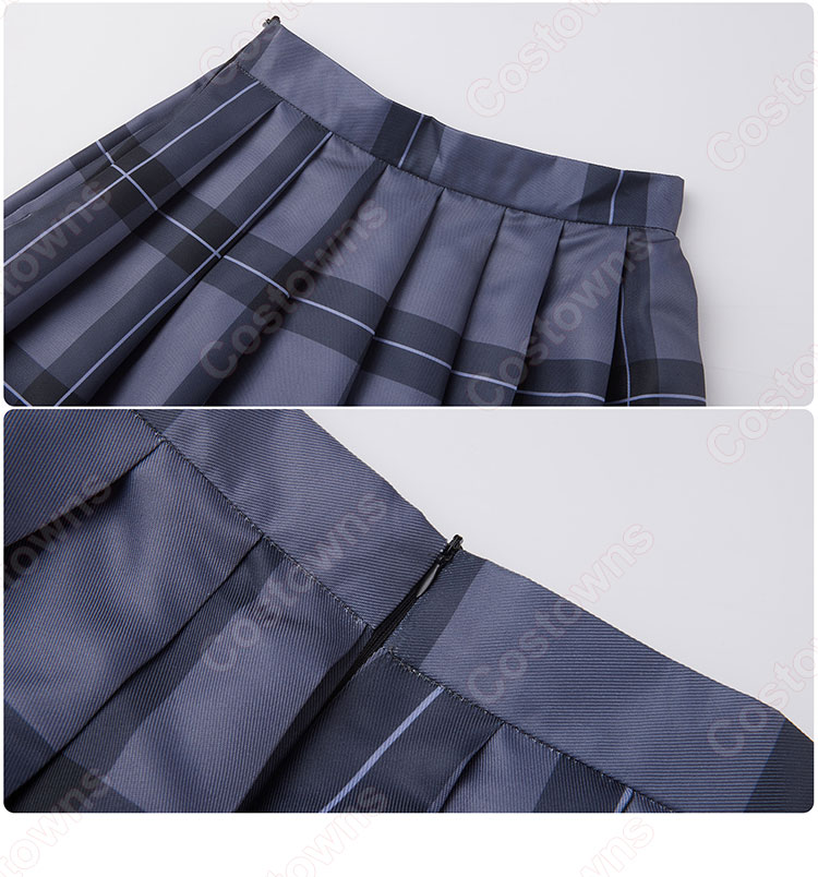 ブルーアーカイブ(ブルアカ) 黒見セリカ コスプレ 衣装 制服-10