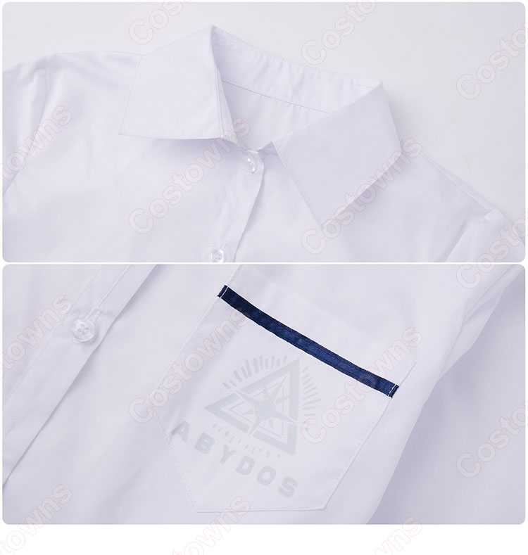 ブルーアーカイブ(ブルアカ) 砂狼シロコ コスプレ 衣装 制服-7