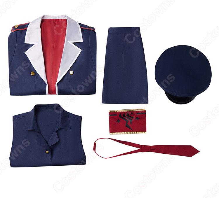 ブルーアーカイブ（ブルアカ） 棗イロハ コスプレ 衣装 制服-10