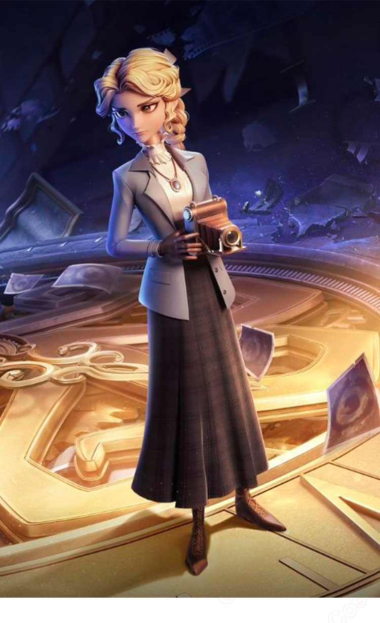 IdentityV 第五人格 記者(アリス・デロス) コスプレ衣装-1