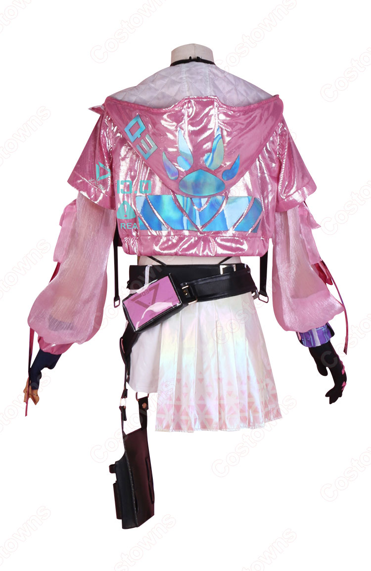 Naraka: Bladepoint 燭火プロジェクト 沈妙 コスプレ衣装-7