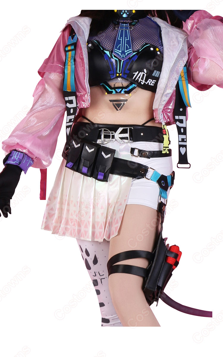 Naraka: Bladepoint 燭火プロジェクト 沈妙 コスプレ衣装-2