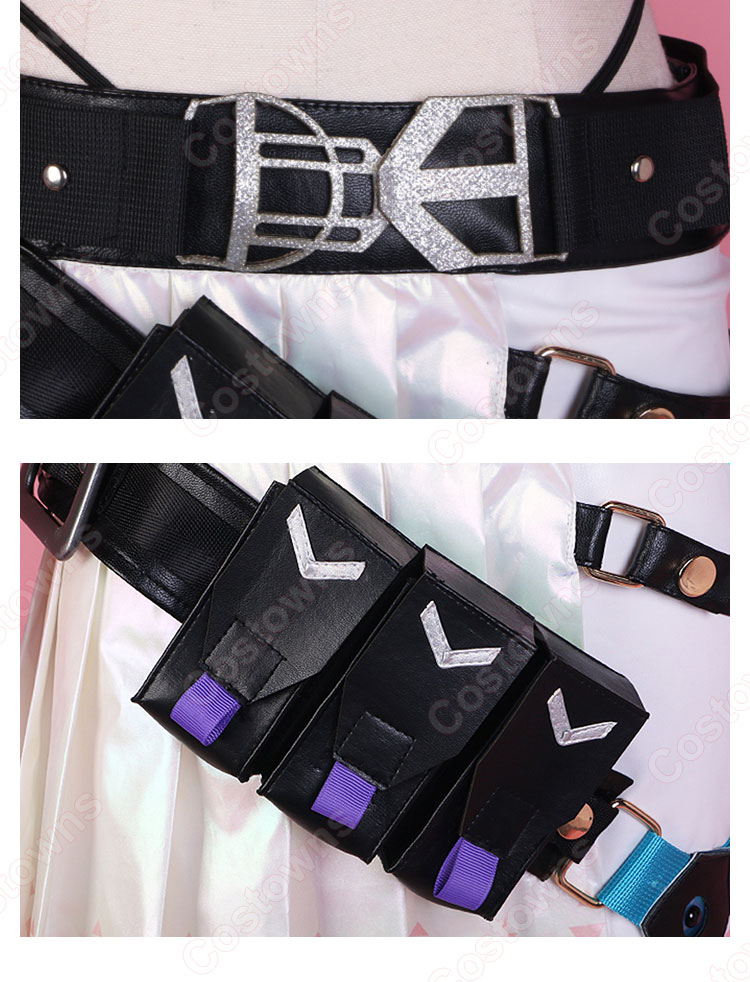 Naraka: Bladepoint 燭火プロジェクト 沈妙 コスプレ衣装-10