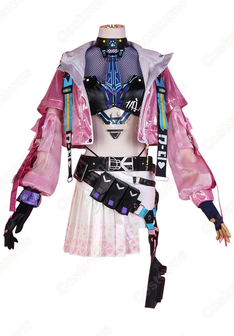 Naraka: Bladepoint 燭火プロジェクト 沈妙 コスプレ衣装-5