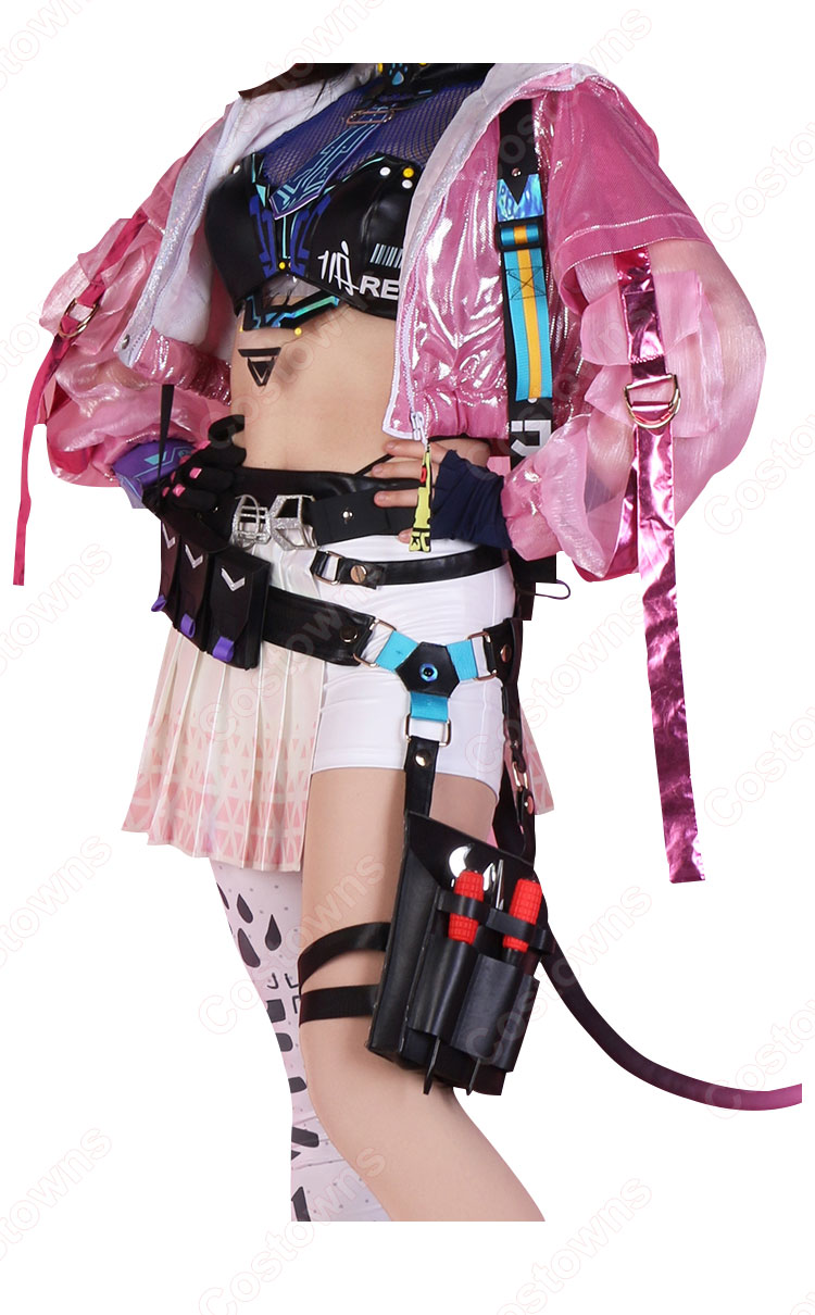 Naraka: Bladepoint 燭火プロジェクト 沈妙 コスプレ衣装-3