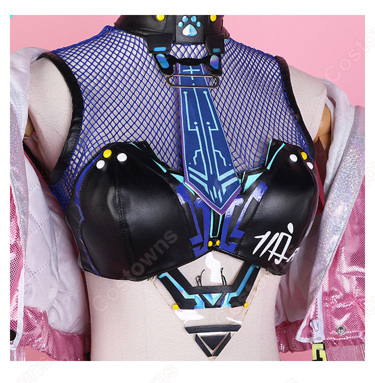 Naraka: Bladepoint 燭火プロジェクト 沈妙 コスプレ衣装-8