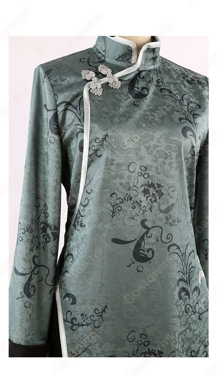 ブルーロック 潔世一 チャイナカンフー コスプレ衣装 チャイナ服-7