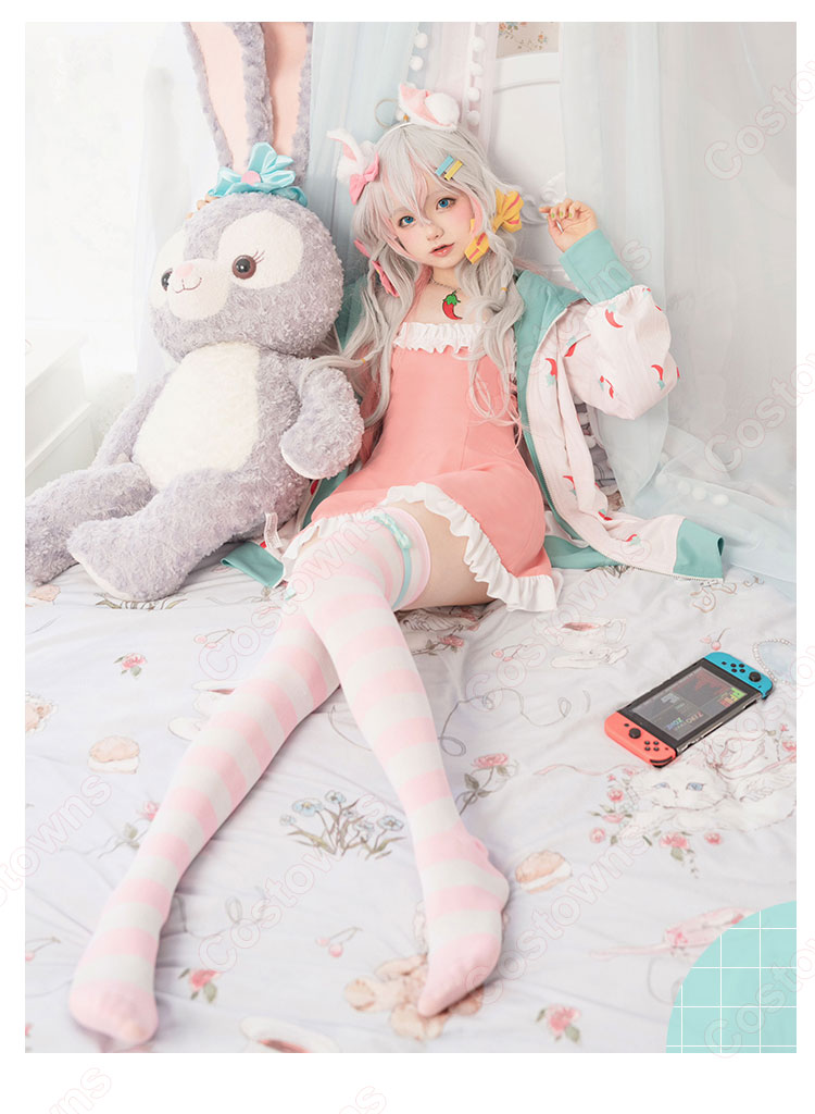 VTuber 神楽七奈 カグラナナ コスプレ衣装 - Costowns VTuber 神楽七奈 カグラナナ コスプレ衣装 - Costowns