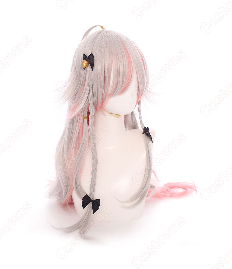 VTuber 神楽七奈 カグラナナ コスプレウィッグ-3