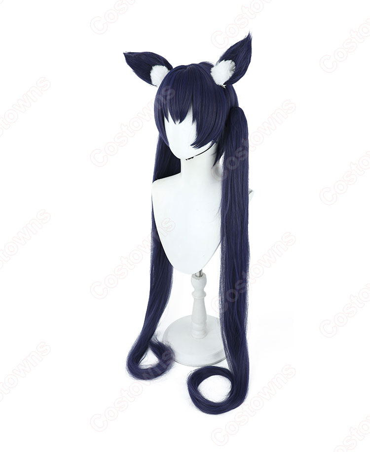 ブルーアーカイブ(ブルアカ) 黒見セリカ コスプレウィッグ-3