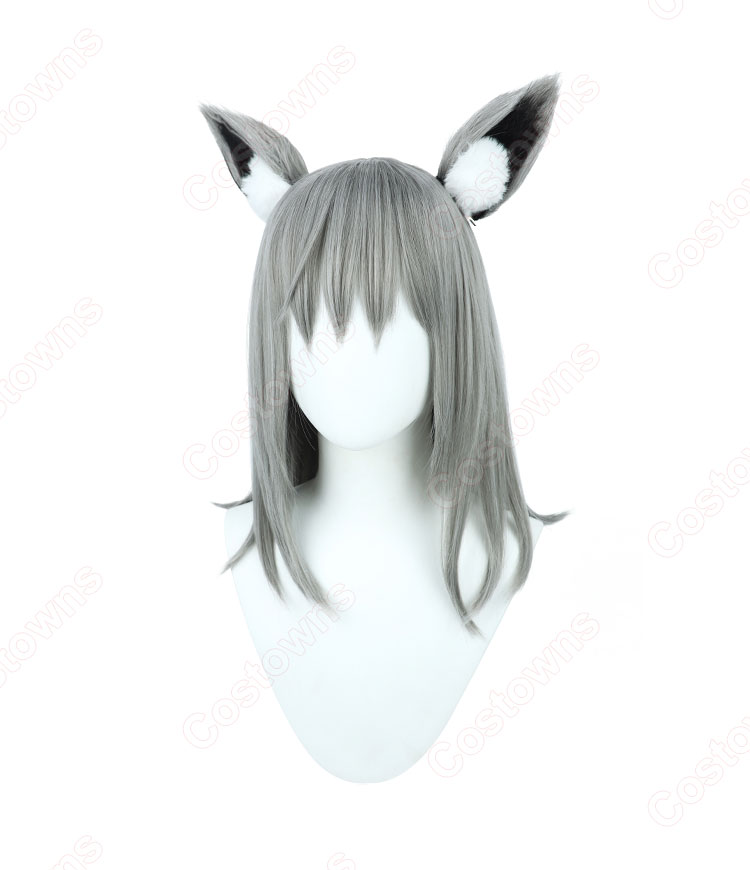 ブルーアーカイブ（ブルアカ） 砂狼シロコ コスプレウィッグ-2