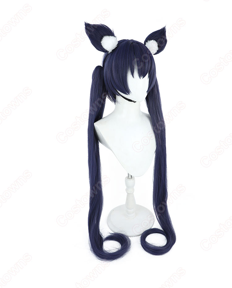 ブルーアーカイブ(ブルアカ) 黒見セリカ コスプレウィッグ-2