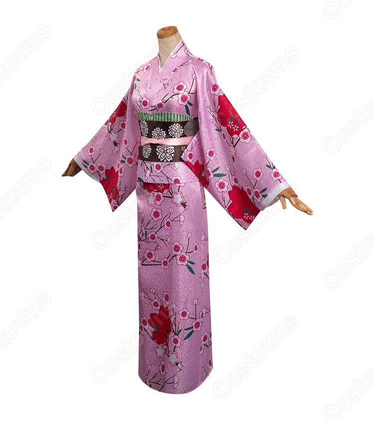 鬼滅の刃 甘露寺蜜璃 コスプレ衣装-2