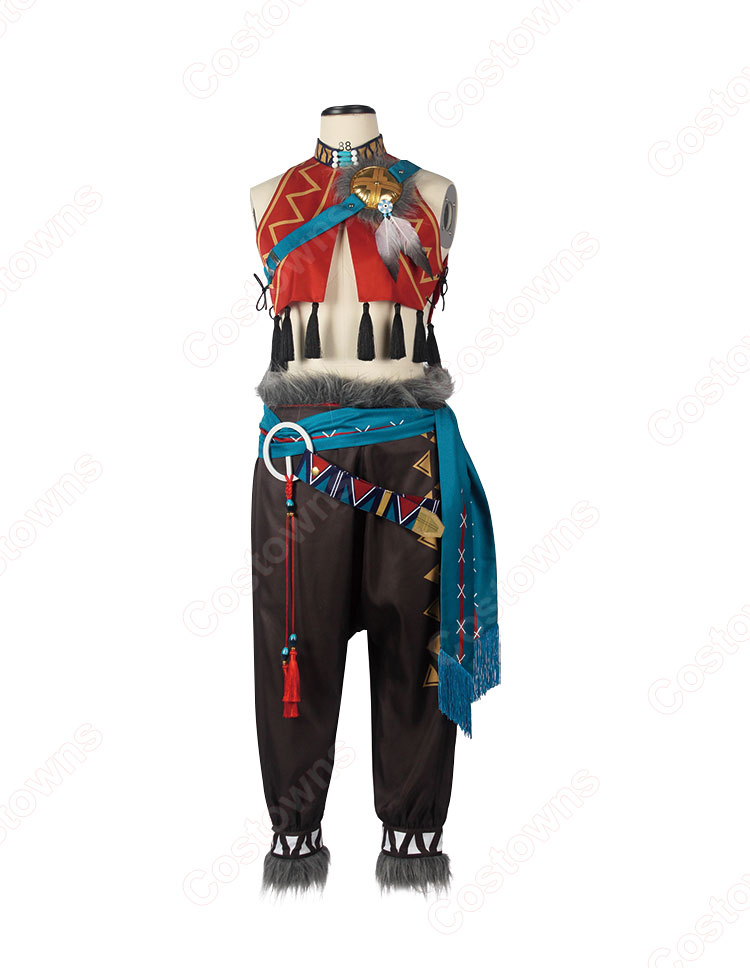 あんスタ！ 漣ジュン ケモノサバイバル衣装 コスプレ衣装『あんさんぶるスターズ！！』 スカウト！ケモノサバイバル シマハイエナの狩り cosplay  仮装 変装 - Costowns