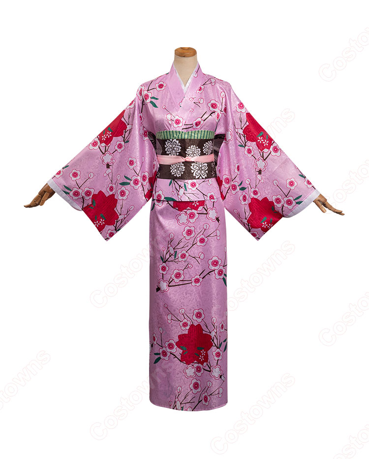 鬼滅の刃 甘露寺蜜璃 コスプレ衣装 - Costowns
