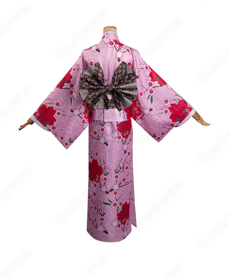 鬼滅の刃 甘露寺蜜璃 コスプレ衣装-3